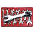 V-8 Tools Stubby Wrench Set, 7/16 - 1", 10 pcs. 710