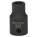 Williams 1/2" Drive Impact Socket Black Industrial 35544