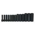 Williams 3/8" Drive Deep Impact Socket Set, 13 pcs MS-12-13H