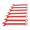 Williams Williams Super Combo Wrench Set, Red, 7 pcs., SAE WS-1170RSC
