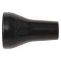 Loc-Line Round Nozzle, Black, 3/8", PK50 59862-BLK