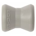 Loc-Line Double Socket, Gray, 1/4", PK20 49429-G