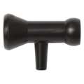 Loc-Line Side Flow Nozzle, Black, 1/4", PK20 49443-BLK