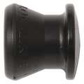 Loc-Line End Cap, Black, 1/4", PK20 49447-BLK