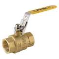 Jomar Valve Brass Ball Valve, NPT, 1" latch lock JF-100T-LH