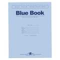 Roaring Spring Case of Exam Blue Books, 11" x 8.5", 8 Sheets/16 Pages, Wide Ruled with Margin 77517cs