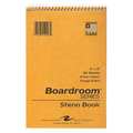 Roaring Spring Case of Spiral Steno Pad, 6"x9", Gregg Ruled, 80 sht, Green Paper, Snag Proof Wire, Stiff Covers 12103cs