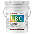 Fiberlock Technologies White Lead Barrier Compount, Pail, White 5801-5