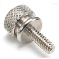 Fascomp Thumb Screw, #6-32 Thread Size, Aluminum, 7/16 in Lg FC7126-A