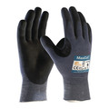 Pip Gloves, Cut Protection, ATG, Blu, 2XL, PK12 44-3745/XXL