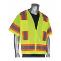 Pip Hi-Visibility Vest, 11 Pockets, Lime Yl, XL 303-0500-LY/XL