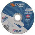 Tiger Inox 5"x.045" TIGER INOX Type 1 Cut-Off Wheel INOX60S 7/8" A.H. 58101