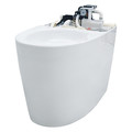 Toto Neorestl, Ah Rh Bowl Unit Cotton - Ms9899, 0.8/1.0 gpf, Floor Mount, Elongated, Cotton CT989CUMFG#01