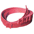 Cs Unitec Fleece Nonwoven Belts, Open, Medium, Red 49002