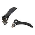 Kipp Cam Lever With Quick Lock, For material thickness 3.9-4.3 mm, A=71.5, B=22, Handle Plastic, Steel K0751.121107X4