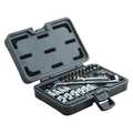 Omega Pro Flex Ratchet, Thru Sockets, 1/4", 34 pcs. 83029