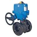 Bonomi Electric Actuated, CS Flanged, Ball Valve, Body Style: 2-Way M8E766001-003-2