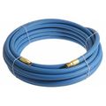 Zoro 3/8" x 50 ft EPDM Coupled Multipurpose Air Hose 250 psi BL G7371135