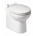 Saniflo Sanicompact 48 Macerating Toilet, White, 0.8 gpf, Floor Mount, Round, White 023