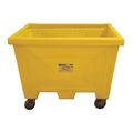 Enpac Yellow Tote with Lid & Wheel Kit 40" H 1511-YE