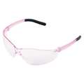Erb Safety Safety Glasses, Soft Pink Scratch-Resistant 18596