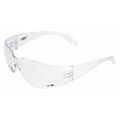 Erb Safety Safety Glasses, Clr Frame, Clr, Bifocal, 1.0, Clear Scratch-Resistant 17987