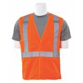 Erb Safety BreakAway Vest, Cl 2, XBack, HiViz, Orange, L 61741
