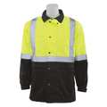 Erb Safety Parka, Waterproof, Detachable Hood, Lime, L 62015