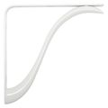 John Sterling Brackets, Charleston, 8", Bright White 200CH WH 8