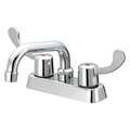 B & K Laundry Faucet, 2 Metal Ada Handles 225-504