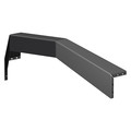 Aries Black Powder Coated Steel Bumper Brush Guard 2156050