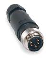 Brad Harrison External Thread Connector, 5, Male, 16 AWG 1A5006-34