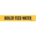 Brady Pipe Mrkr, Boiler Feed Water, 2-1/2to7-7/8, 7033-1 7033-1