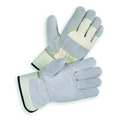 Condor Leather Gloves, Split/Double Palm, XL, PR 5AJ46