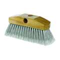 Tough Guy 2 1/2 in W Standard Window Wash Brush, Soft, Not Applicable L Handle, 8 in L Brush, Gray, Plastic 1VAE7