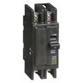 Square D Miniature Circuit Breaker, QOU Series 15A, 2 Pole, 120/240V AC QOU215