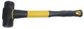 Westward 4 lb Sledge Hammer, 14 In L Fiberglass Handle, Steel Head 6DWL4