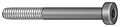 Zoro Select M5-0.80 Socket Head Cap Screw, Plain Stainless Steel, 45 mm Length, 10 PK LHS4X05045-010P1