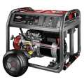 Briggs & Stratton Portable Generator, Gasoline, 7,000 W Rated, 8,750 W Surge, Electric, Recoil Start, 120/240V AC 30740
