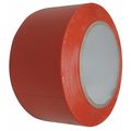 Zoro Select Safety Warning Tape, Roll, 108 ft., Orange 6FXV2