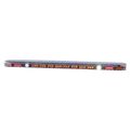 Code 3 Low Pro Lightbar, LED, Amber, Perm, 58 In 2758AW2