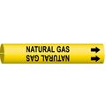 Brady Pipe Markr, Natural Gas, Y, 1-1/2to2-3/8 In, 4097-B 4097-B