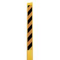 Zoro Select Reflective Marking Stake, Reinforced Polymer, 66" H, 3-3/4" W, Yellow 96923