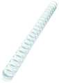 Sircle Binding Spines, Comb, 3/8in, White, PK100 378319