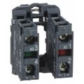 Schneider Electric Contact Block, 1NO + 1NC Slow Break, 22mm ZB5AZ105