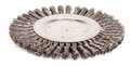 Weiler Twist Wire Wheel Wire Brush, Arbor, 8" 94022