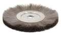 Weiler Crimped Wire Wheel Wire Brush, Arbor, 12" 93004