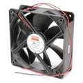 Dayton Axial Fan, Square, 24V DC, - Phase, 138 cfm, 4 11/16 in W. 6KD74