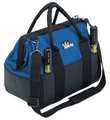 Ideal Tool Bag, Black/Blue, Polyester, 18 Pockets 35-410