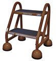 Cotterman Rolling Ladder, Welded, Platform 18"H ST-220 A2 C4 P5